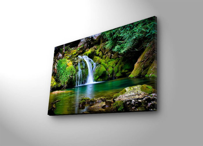 Wallity Lienzo Decorativo Iluminado con LEDs 45 x 70 cm Multicolor Wallity Lienzo Decorativo Iluminado con LEDs 45 x 70 cm Multicolor